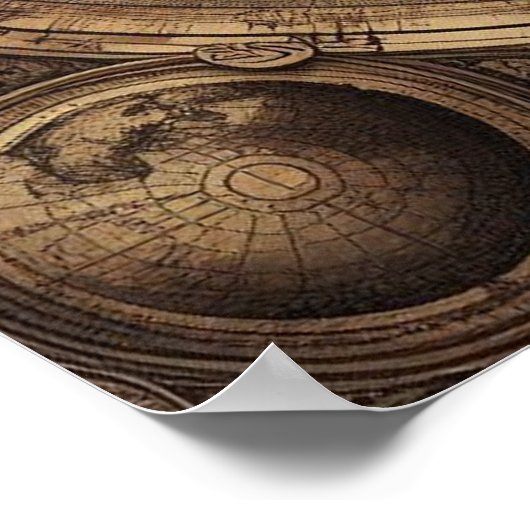 古代海賊帆走船1 ポスター (角)