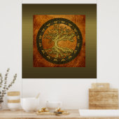 古代生命の木 ポスター (キッチン)