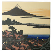 古代甲州 | 葛飾北斎の絵 タイル (正面)