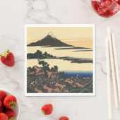 古代甲斐国 |葛飾北斎スケッチ スタンダードランチョンナプキン (インサイチュ)