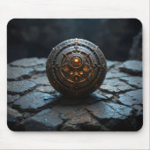 古代白熱［赤熱］光を放つ遺物 マウスパッド (正面)