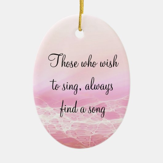 古代知恵のオーナメント セラミックオーナメント (正面)