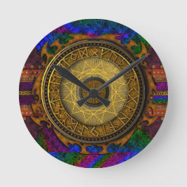 古代神秘的な魔法魔法とポーションV ラウンド壁時計