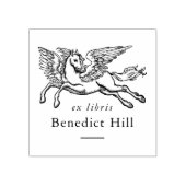 古代神話のペガサス エクスリブリス 本 ラバースタンプ (インプリント)