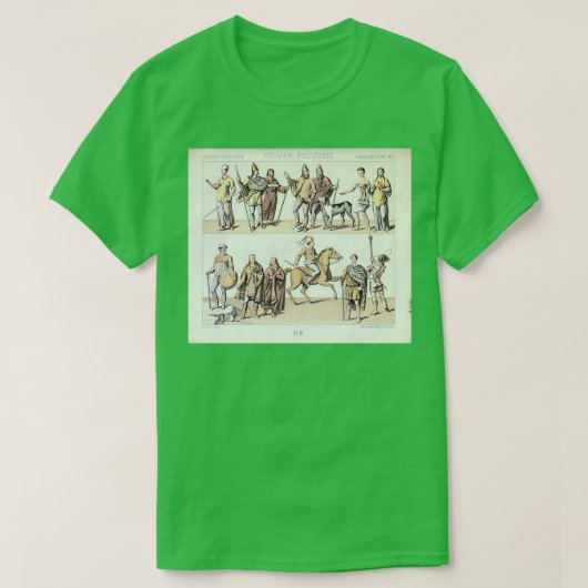 古代素晴らしイギリスファッションGeschichte des Tシャツ (デザイン正面)