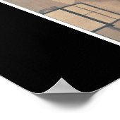 古代絵画の幽霊の日本の。 ポスター (角)