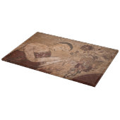 古代絵画仏 カッティングボード (角)