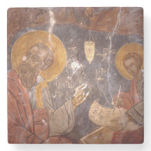 古代絵画大理石コースター