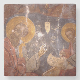 古代絵画大理石コースター ストーンコースター