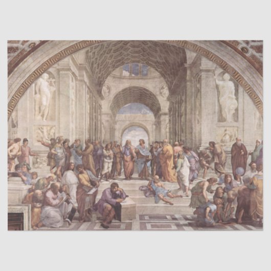 古代美術学校ティッシュペーパー 薄葉紙 (正面)