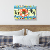 古代舞踊 キャンバスプリント (インサイチュ (寝室))