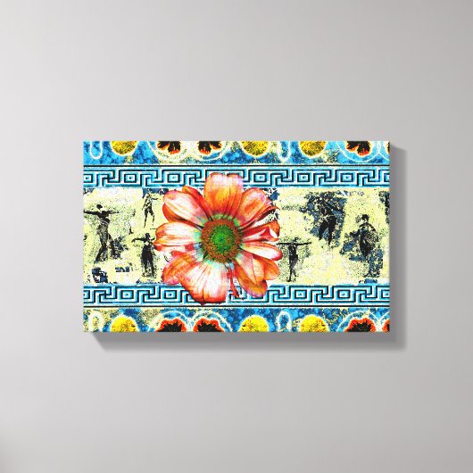 古代舞踊 キャンバスプリント (正面)