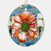 古代舞踊 セラミックオーナメント (左)