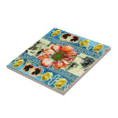 古代舞踊 タイル (側面)