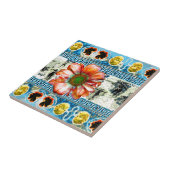 古代舞踊 タイル (側面)