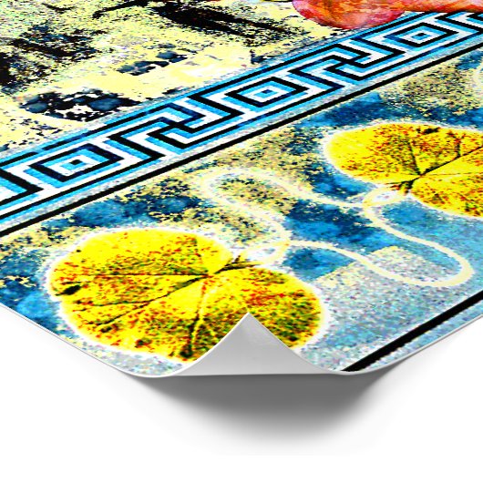 古代舞踊 ポスター (角)