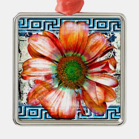 古代舞踊 メタルオーナメント (正面)