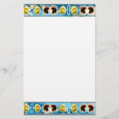 古代舞踊 便箋 (正面)