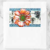 古代舞踊 長方形シール (バッグ)