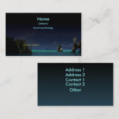 古代船の名刺 名刺 (正面/裏面)