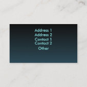 古代船の名刺 名刺 (裏面)