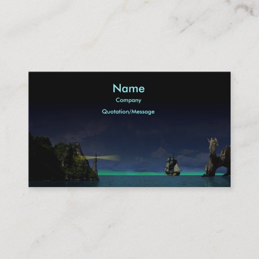 古代船の名刺 名刺 (正面)