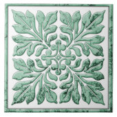 古代英国のタイルのカッコいいは緑衰退しました タイル (正面)