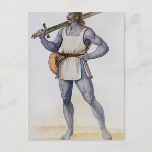 古代英国人 ポストカード (正面)