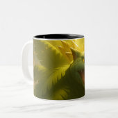 古代遺跡の輝かしい守護者 ツートーンマグカップ (正面左)