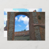 古代遺跡タオルミーナ、シチリア ポストカード (正面/裏面)