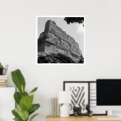 古代遺跡：ヤクスチランの寺33 ポスター (ホームオフィス)