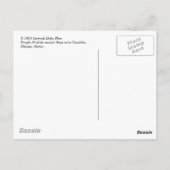 古代遺跡:ヤクスチランの寺33 ポストカード (裏面)