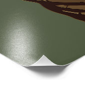 古代金色アート 兵馬俑 フォトプリント            (角)