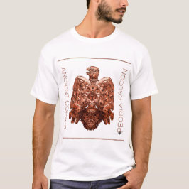 古代銅のピオリア・ファルコン復元Tシャツ Tシャツ