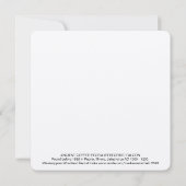 古代銅ペオリア《鳥》ハヤブサ復元カード サンキューカード (裏面)