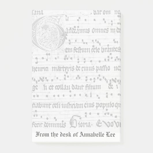 古代音楽 ポストイット (正面)