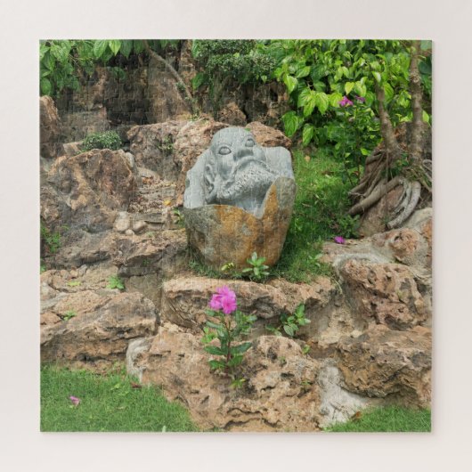 古代, 建築, 芸術, アジア, アジアの, ジグソーパズル (縦)