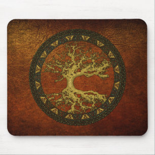 [[古代] Yggdrasil]ケルト族の生命の樹 マウスパッド
