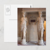 古代Caryatids ポストカード (正面/裏面)