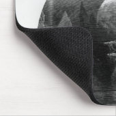 「古代Marinerの霜からのとびら マウスパッド (コーナー)