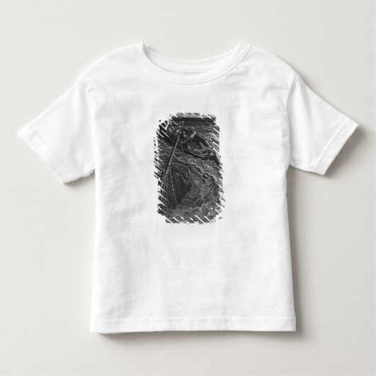 「古代Marinerの霜からの場面 トドラーTシャツ (正面)