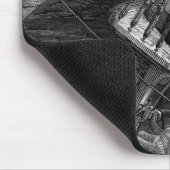 「古代Marinerの霜からの場面 マウスパッド (コーナー)