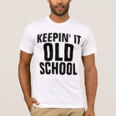 古保い学校のTシャおもしろいツだ Tシャツ (正面)