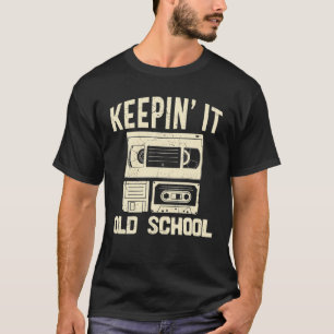 古保い学校ヴィンテージカセットテープVHS A Tシャツ