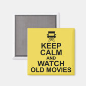 古保い映画を見る マグネット (正面/裏面)