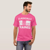 古典的なトレーニング ゲーム おもしろい Tシャツ (正面フル)