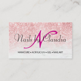 古典的なホログラフィックグリッターエレガントスクリプト事業 名刺