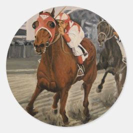 古典的なレースでオーナーを魅了する美しい馬 ラウンドシール