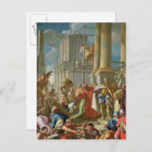 古典的な建設現場 ポストカード (正面/裏面)