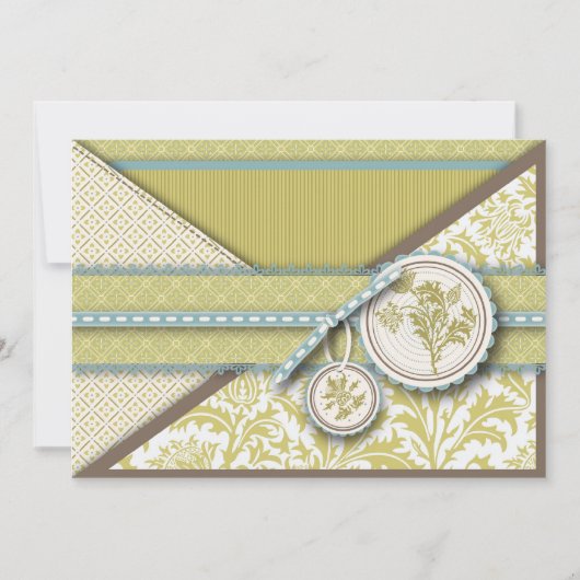 古典的な招待状 招待状 (正面)